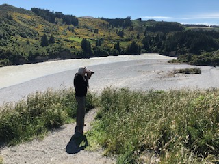 Jim at Rakaia Gorge